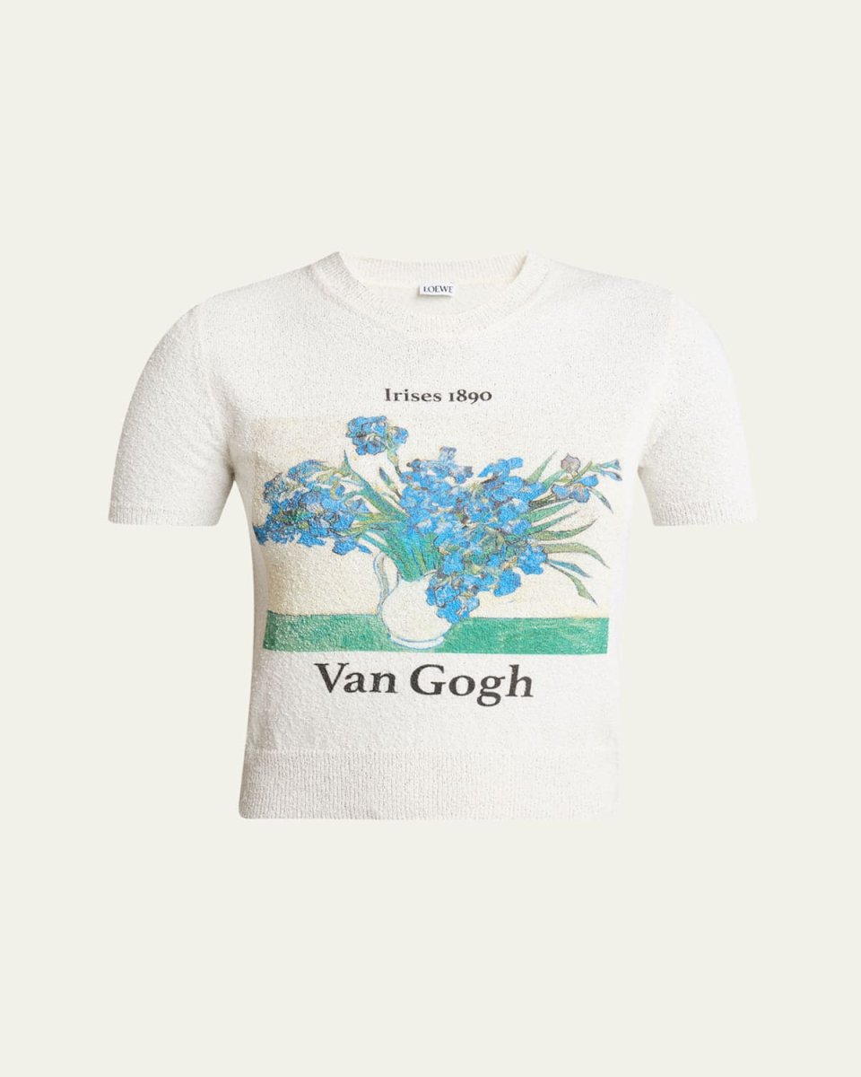 Van Gogh Short Sleeve Sweater